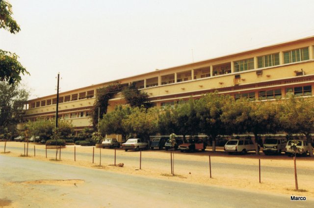 La cité Mermoz à Dakar en 1987